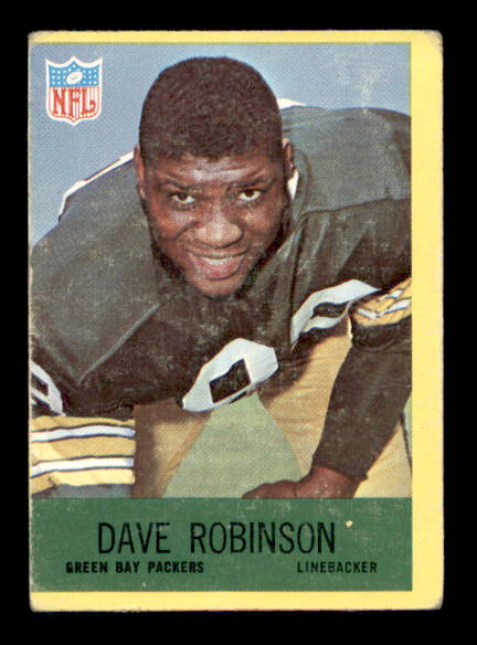 1967 Philadelphia #80 Dave Robinson RC