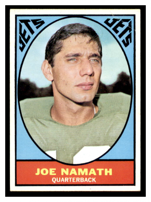 1967 Topps #98 Joe Namath