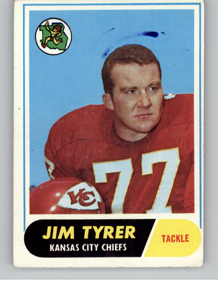 1968 Topps #15 Jim Tyrer