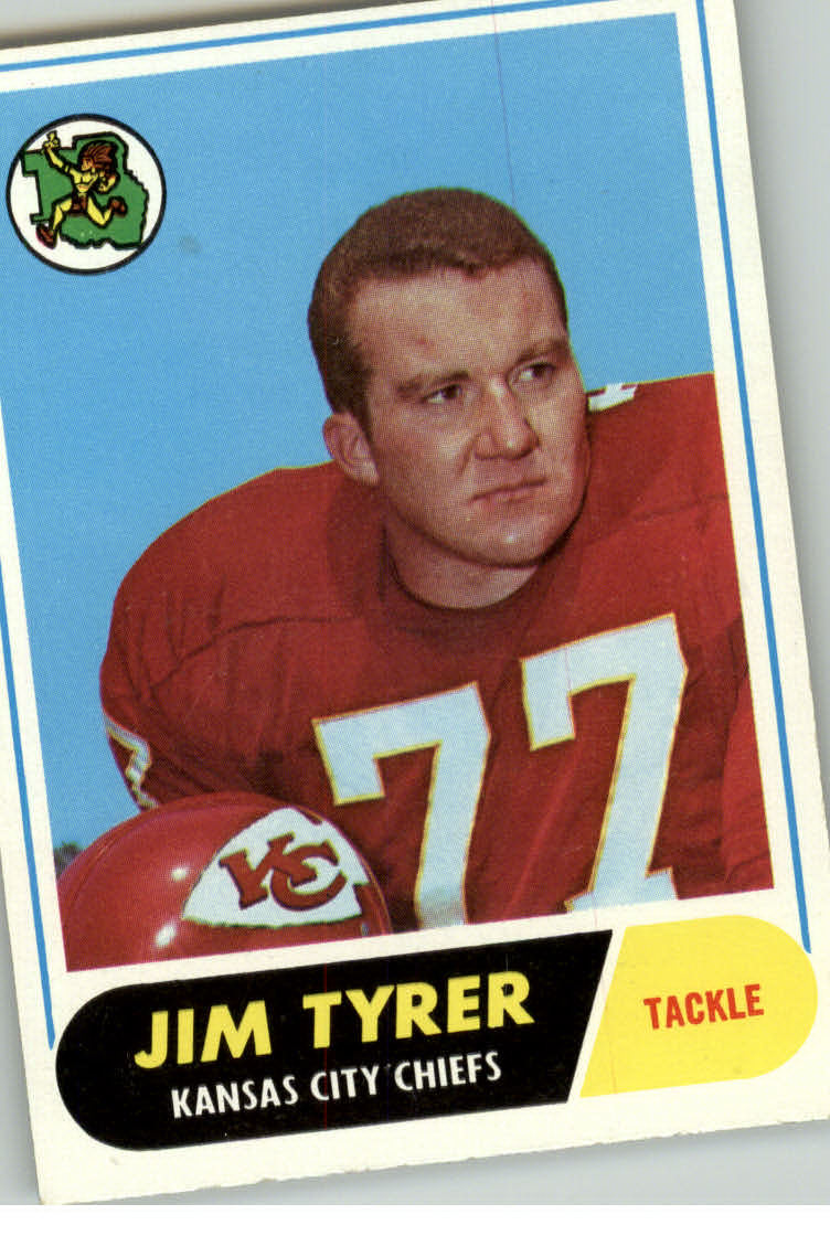 1968 Topps #15 Jim Tyrer