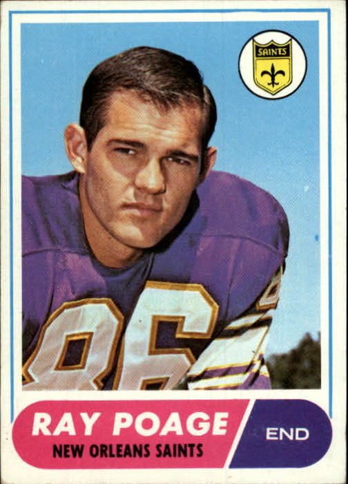 1968 Topps #30 Ray Poage - VG-EX