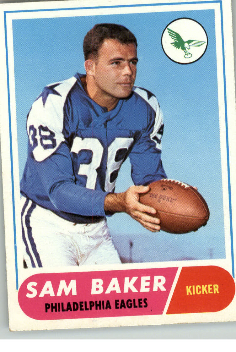 1968 Topps #32 Sam Baker