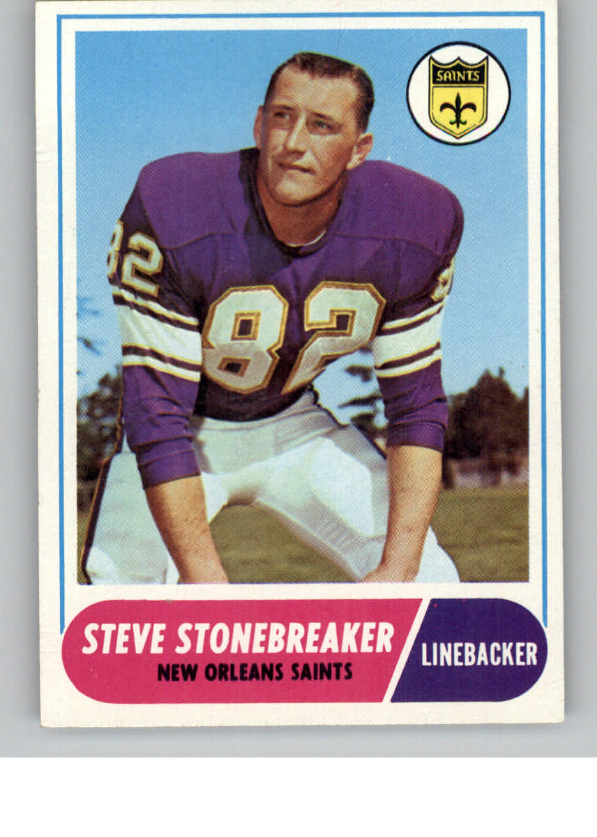 1968 Topps #108 Steve Stonebreaker RC