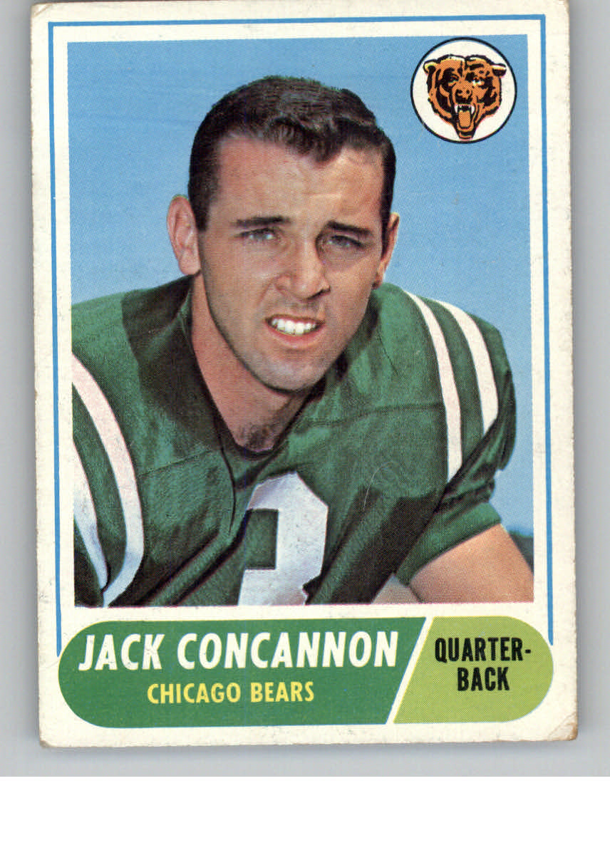1968 Topps #153 Jack Concannon