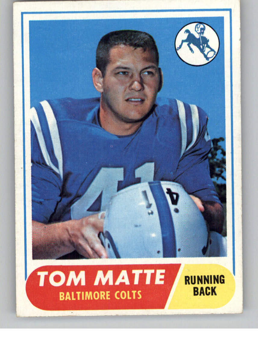 1968 Topps #178 Tom Matte