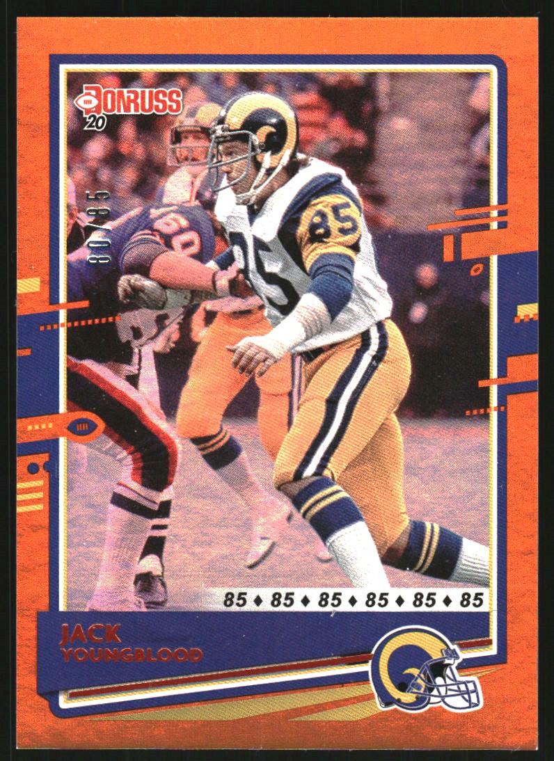 2020 Donruss Jersey Number #149 Jack Youngblood/85