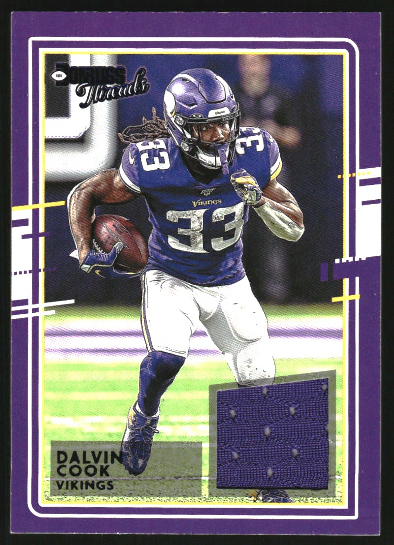 2020 Donruss Threads Blue #29 Dalvin Cook