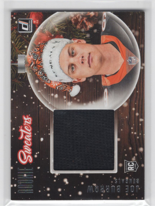 2020 Donruss - Rookie Holiday Sweater #SW-JB Joe Burrow