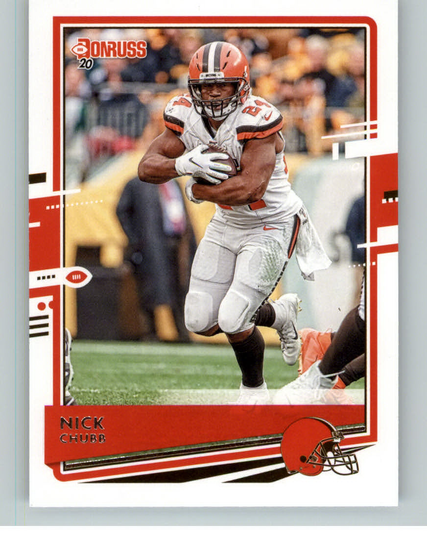 2020 Donruss #72 Nick Chubb - NM-MT - Card Shack | Beckett Marketplace