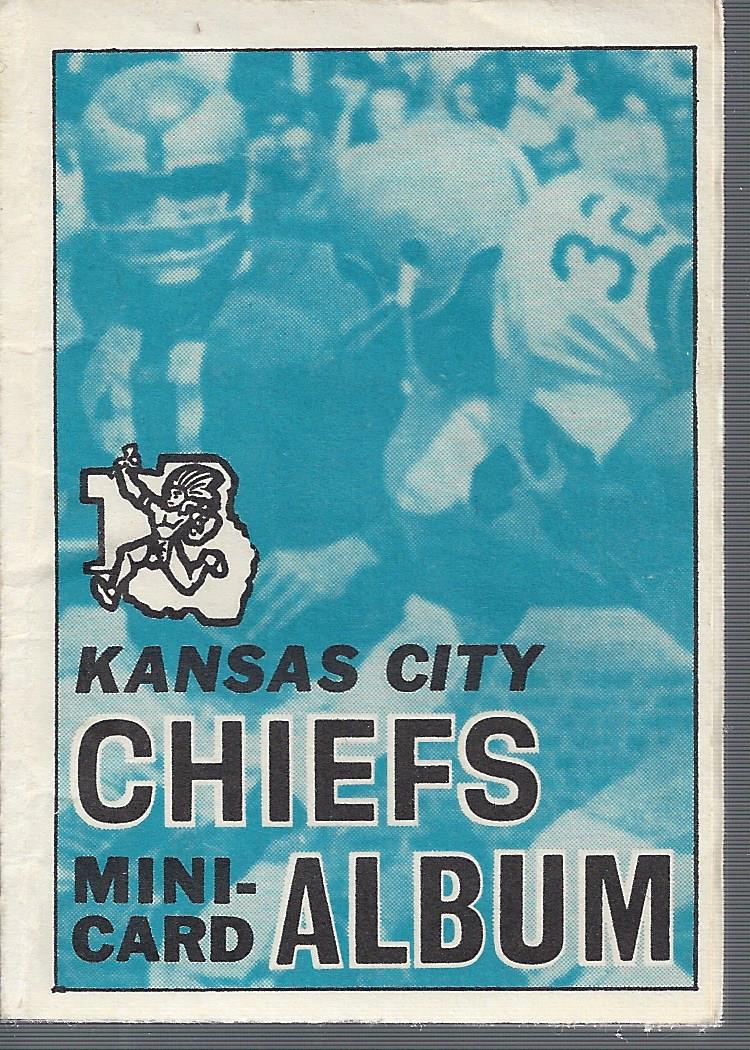 1969 Topps Mini-Albums Inserts #22 Kansas City Chiefs
