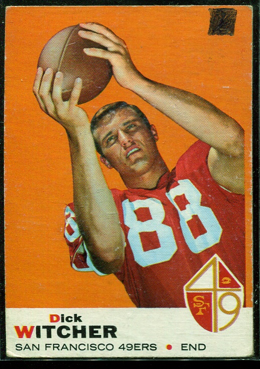 1969 Topps #91 Dick Witcher RC