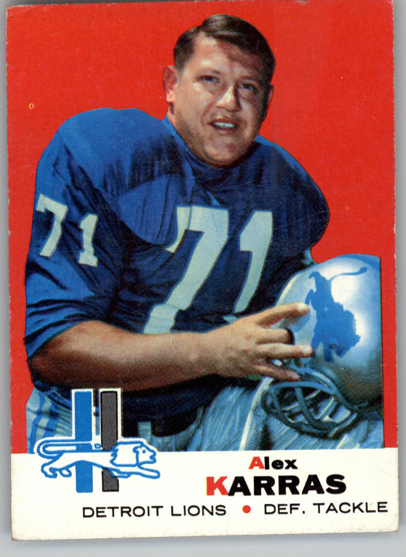 1969 Topps #123 Alex Karras