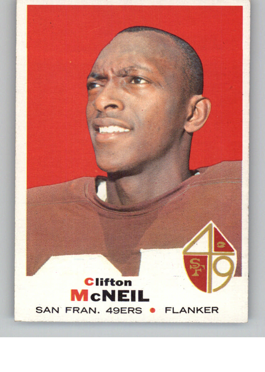 1969 Topps #135 Clifton McNeil RC