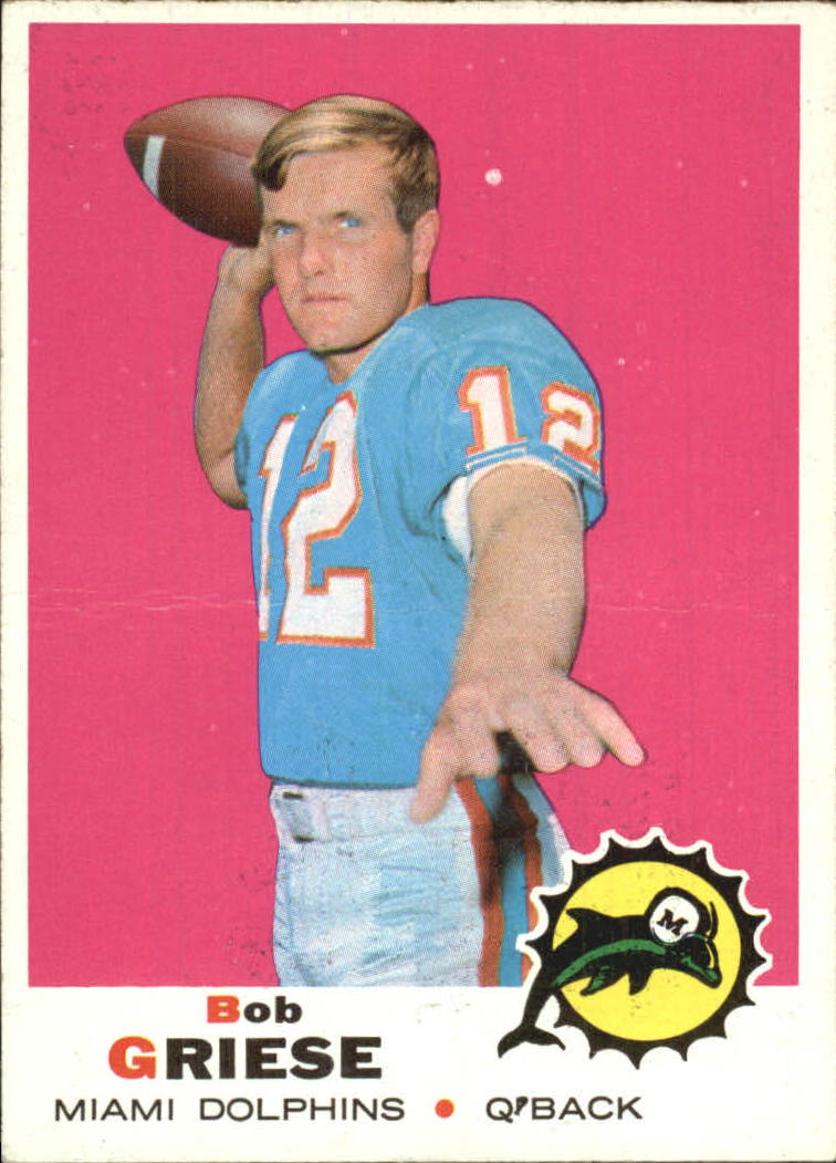 1969 Topps #161 Bob Griese