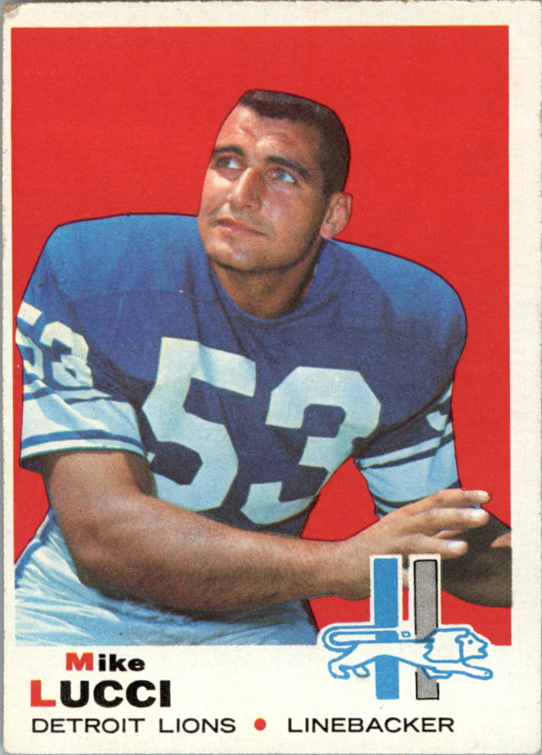 1969 Topps #167 Mike Lucci