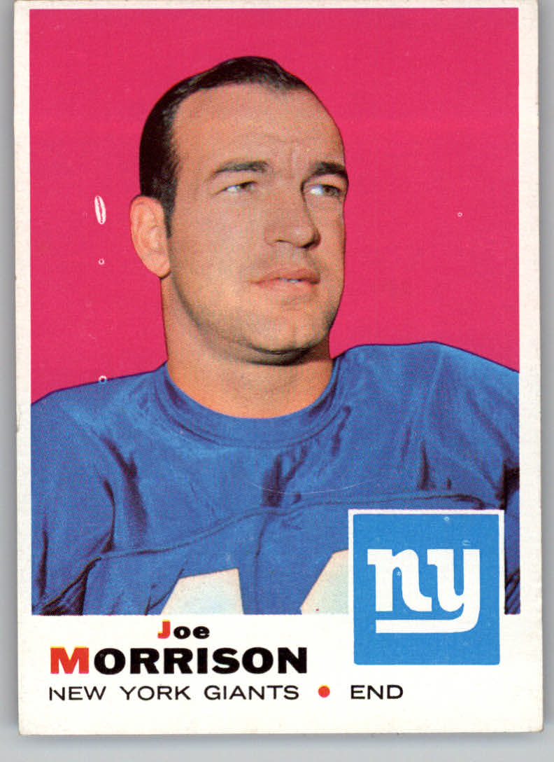 1969 Topps #175 Joe Morrison
