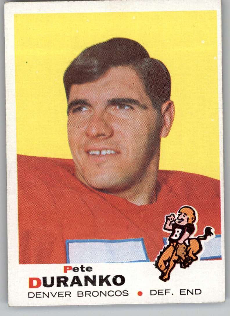 1969 Topps #182 Pete Duranko RC