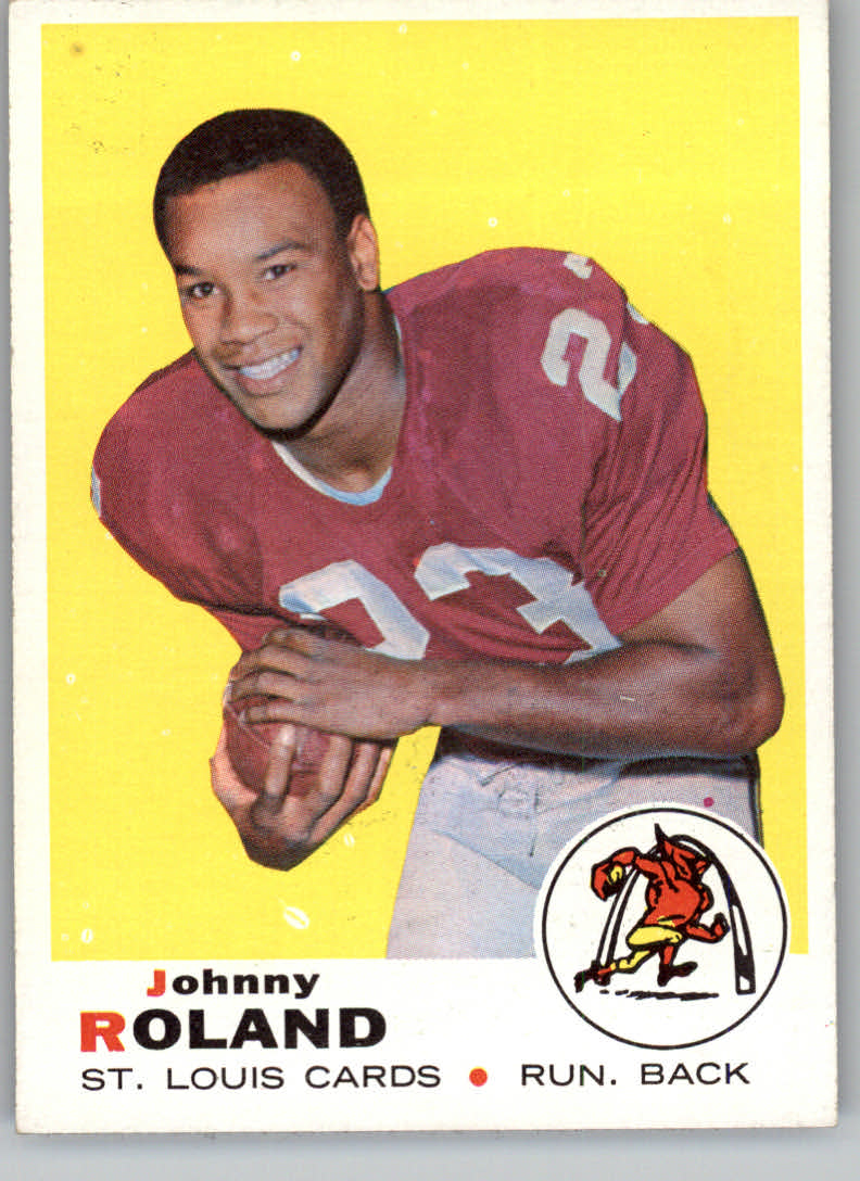 1969 Topps #225 Johnny Roland
