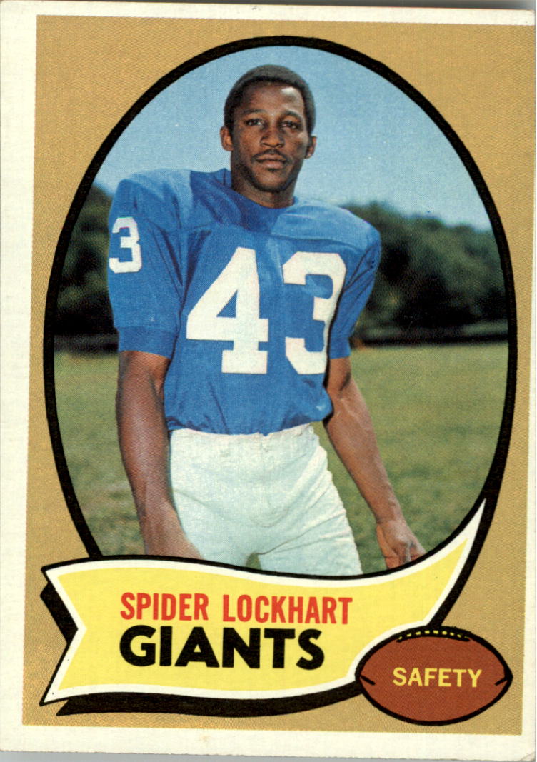 1970 Topps #17 Spider Lockhart