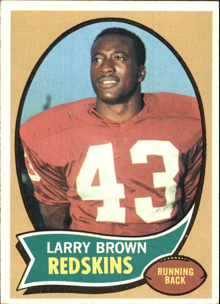 1970 Topps #24 Larry Brown RC
