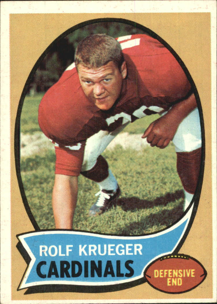 1970 Topps #26 Rolf Krueger RC