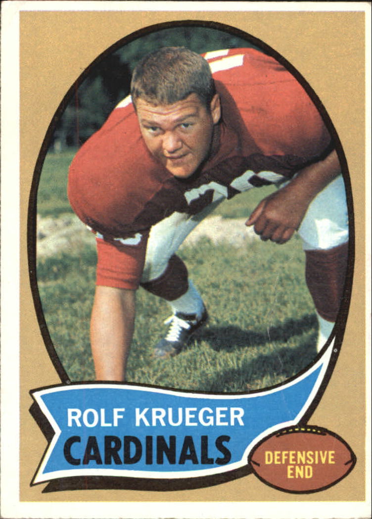 1970 Topps #26 Rolf Krueger RC