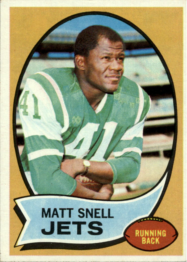 1970 Topps #35 Matt Snell