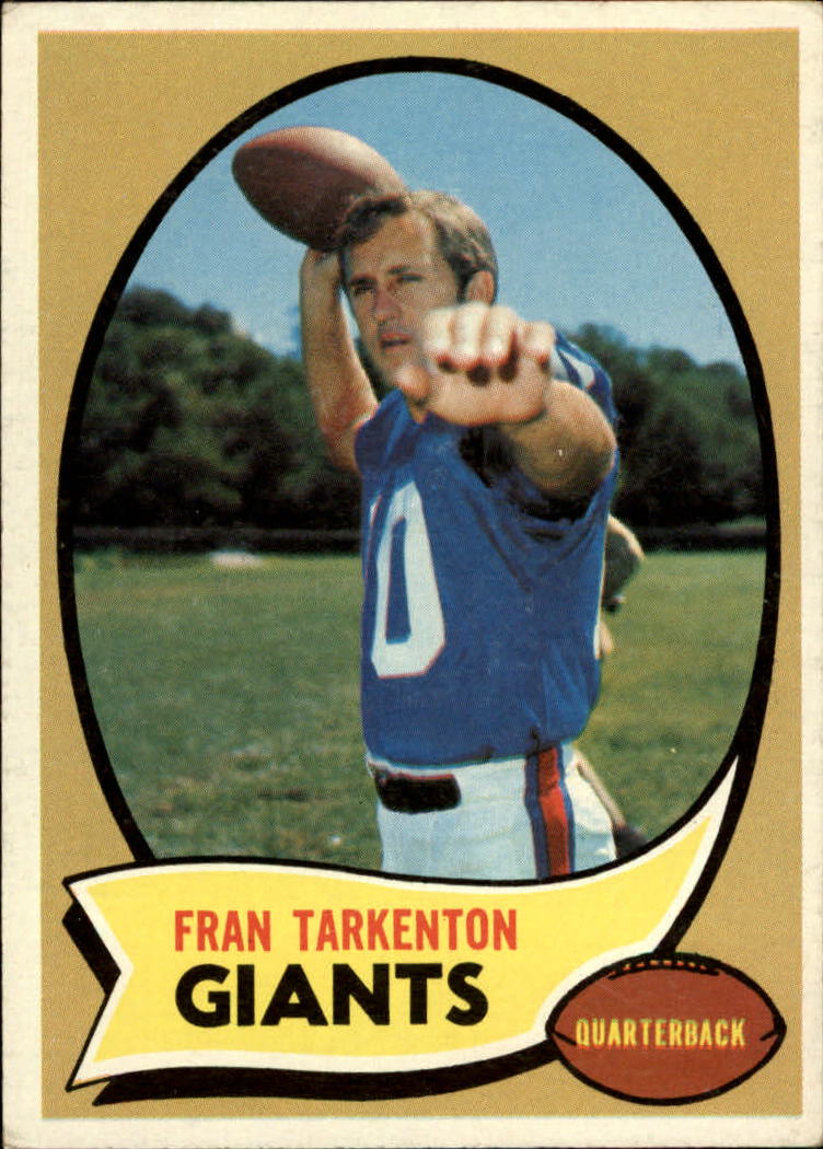 1970 Topps #80 Fran Tarkenton