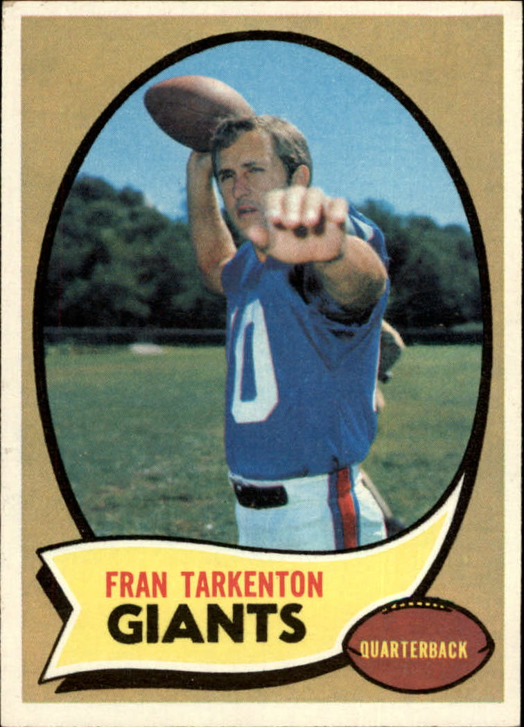 1970 Topps #80 Fran Tarkenton