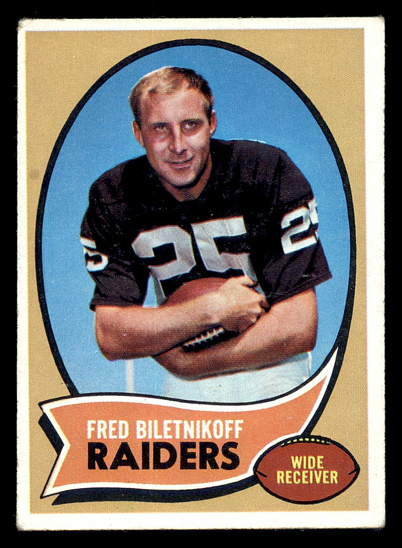 : 1970 Topps # 6 Dan Conners Oakland Raiders (Football