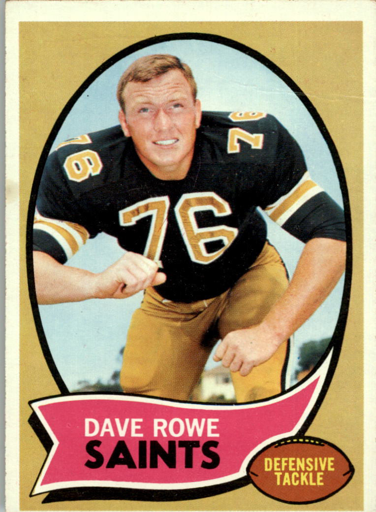 1970 Topps #101 Dave Rowe RC