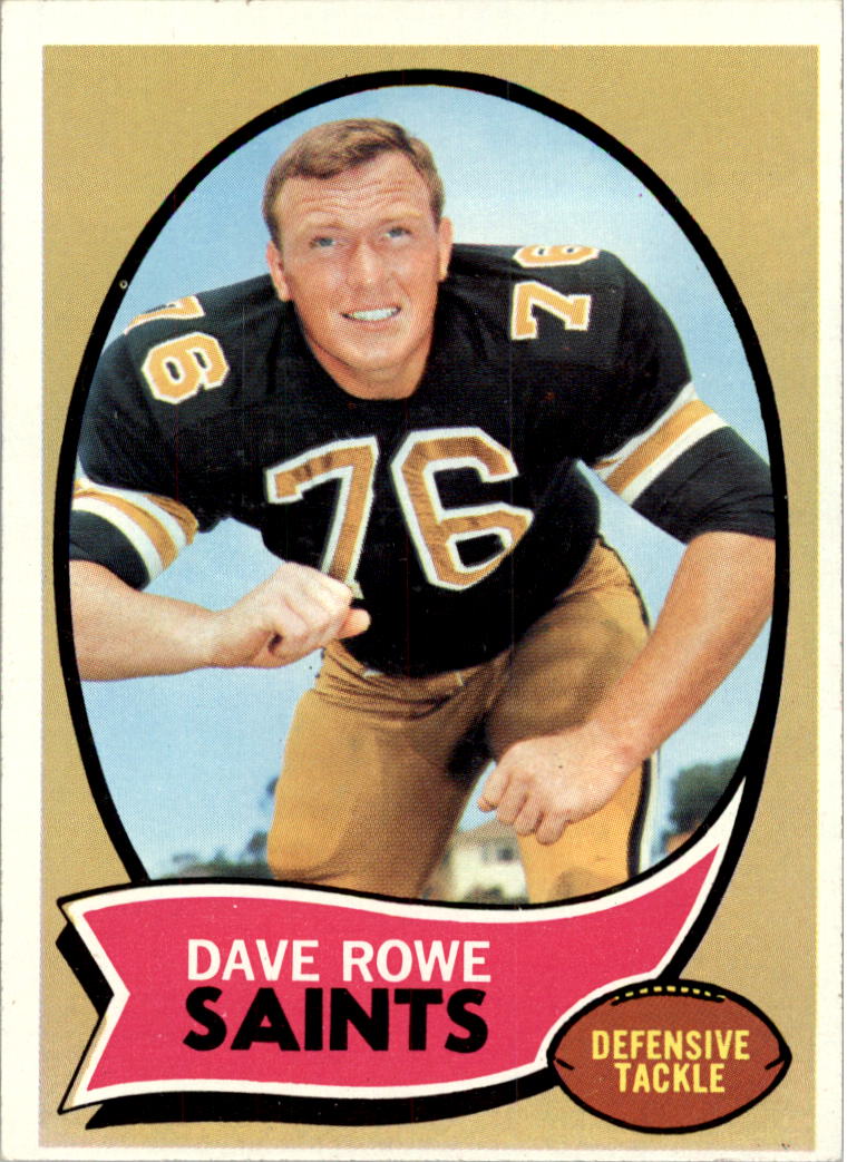 1970 Topps #101 Dave Rowe RC