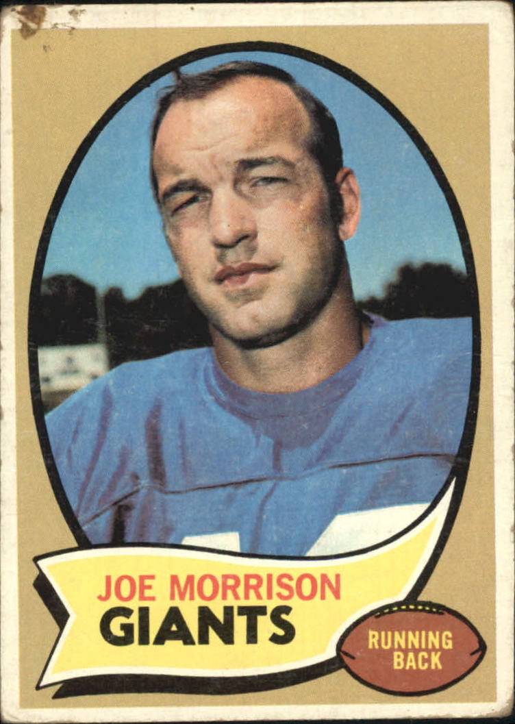 1970 Topps #105 Joe Morrison