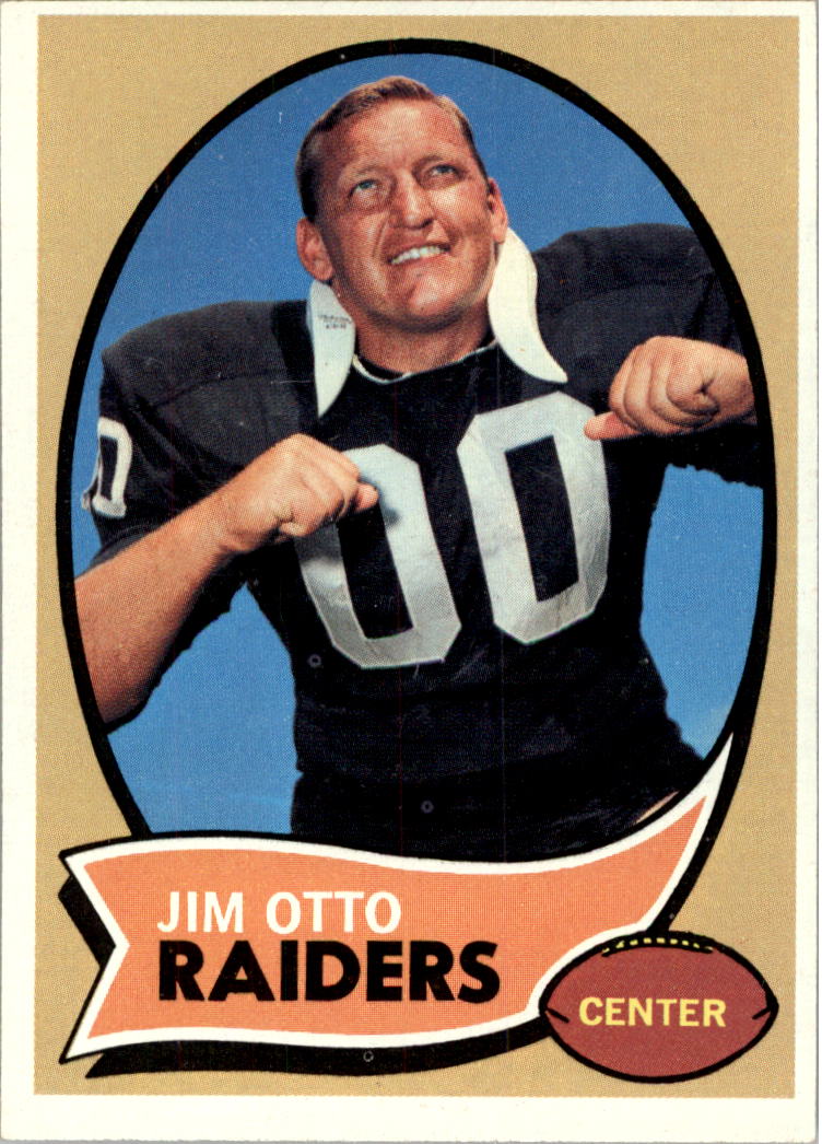 1970 Topps #116 Jim Otto