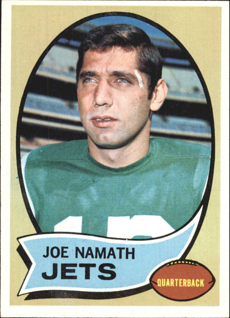 1970 Topps #150 Joe Namath