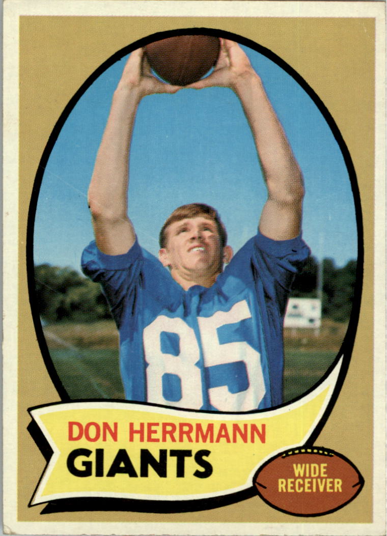 1970 Topps #153 Don Herrmann RC