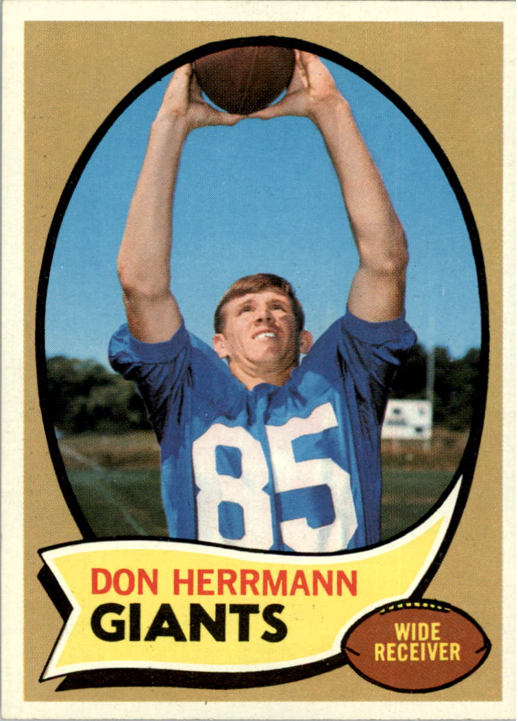 1970 Topps #153 Don Herrmann RC