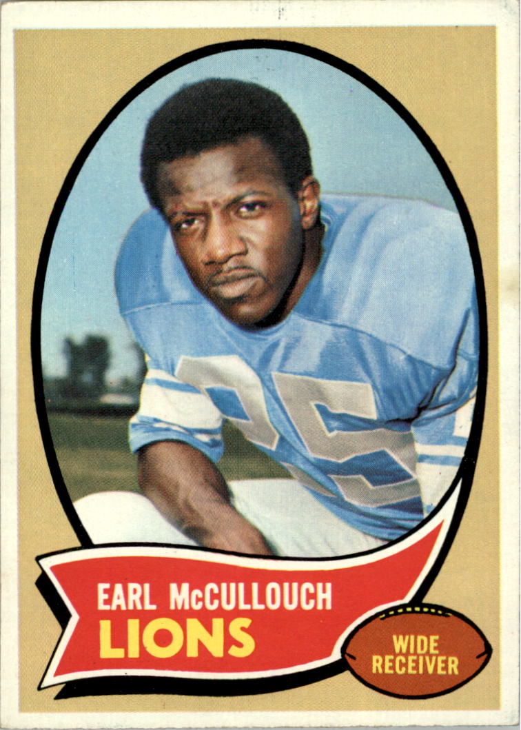 1970 Topps #195 Earl McCullouch RC