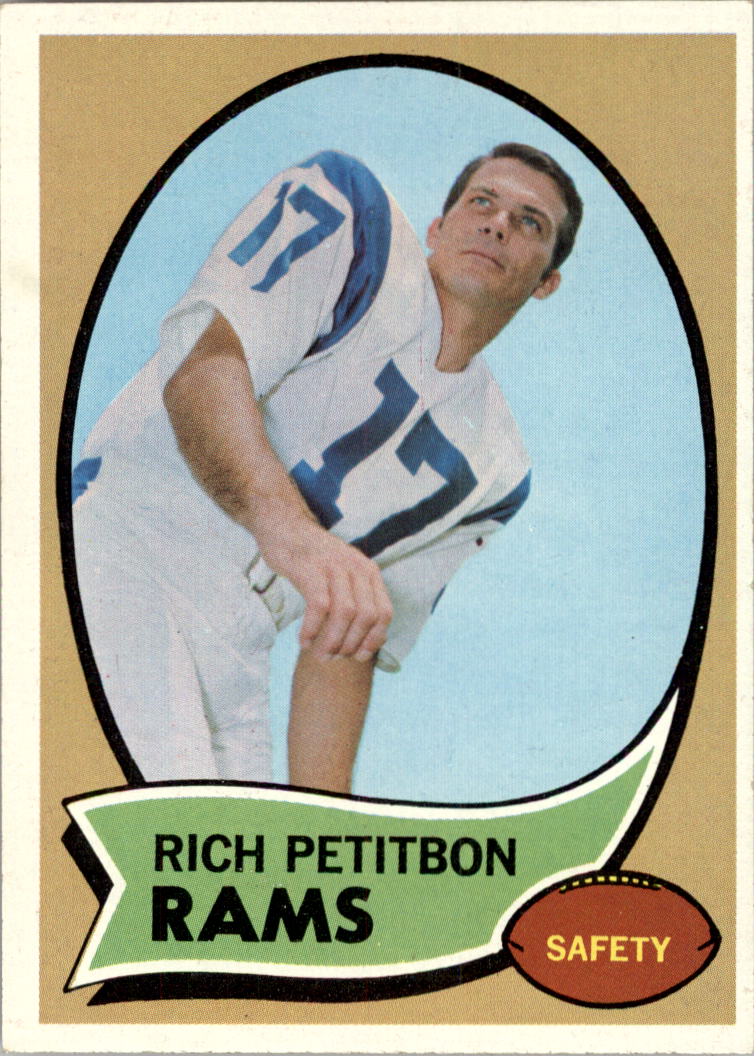 1970 Topps #203 Richie Petitbon