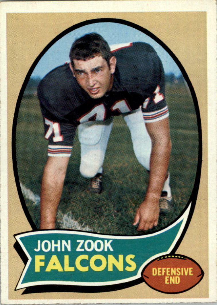 1970 Topps #209 John Zook RC