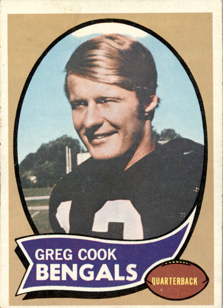 1970 Topps #235 Greg Cook RC