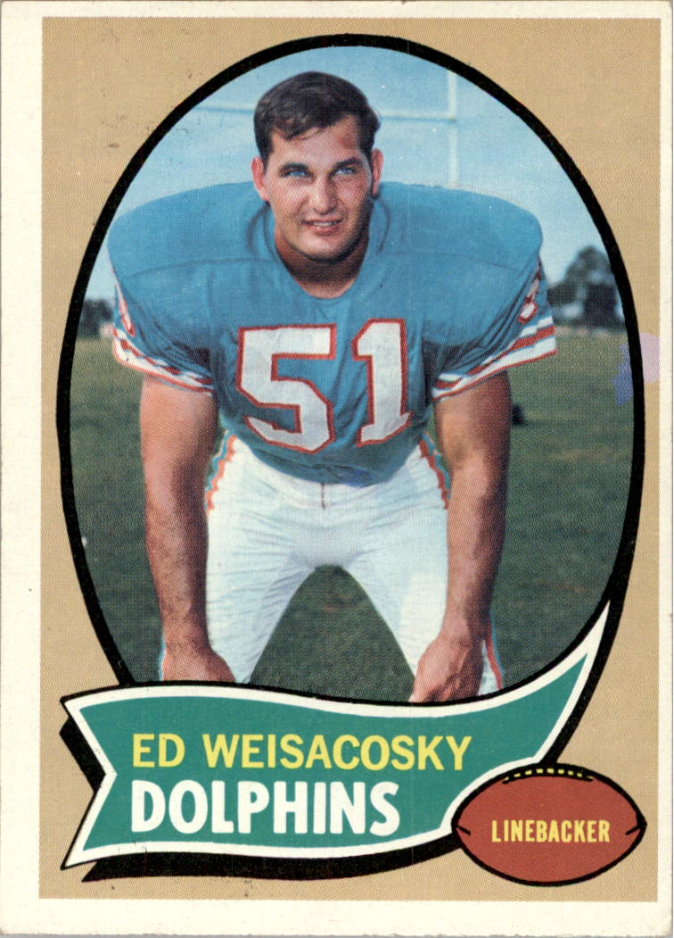 1970 Topps #262 Ed Weisacosky RC