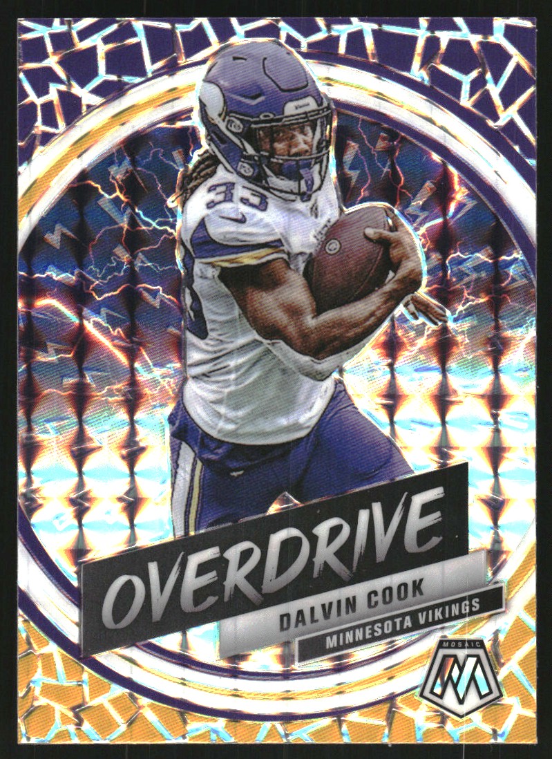 2020 Panini Mosaic Overdrive #O13 Dalvin Cook