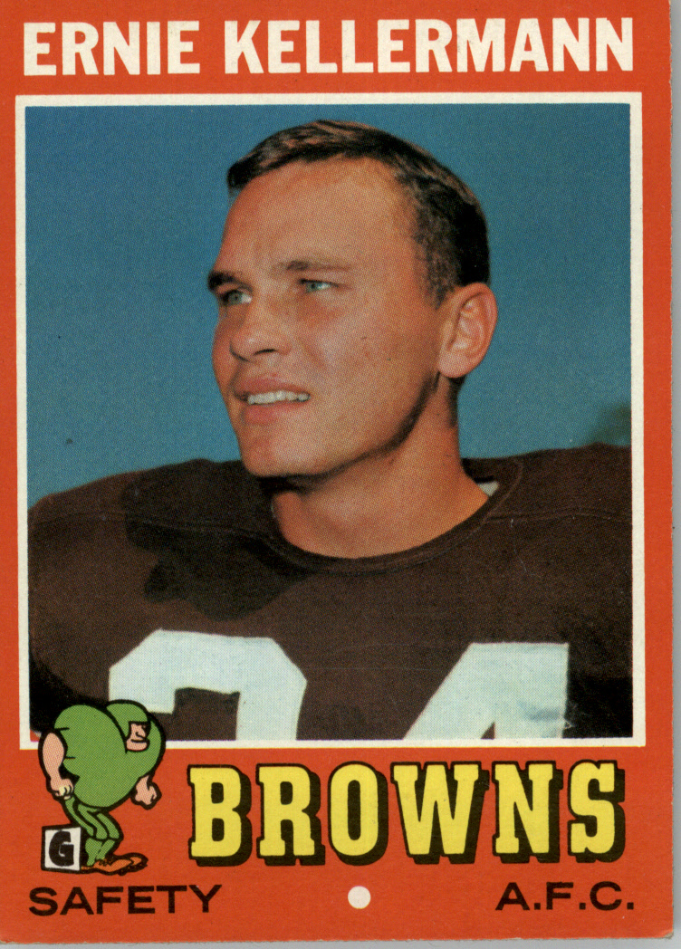 1971 Topps #7 Ernie Kellerman