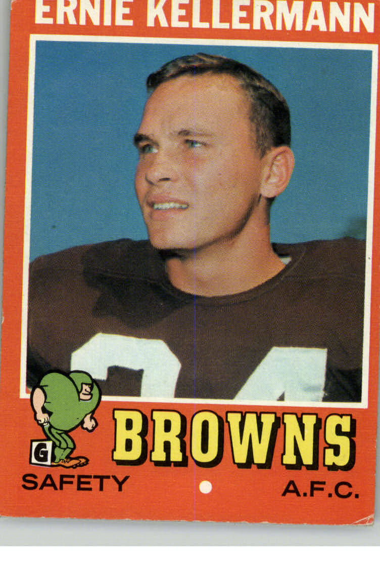1971 Topps #7 Ernie Kellerman