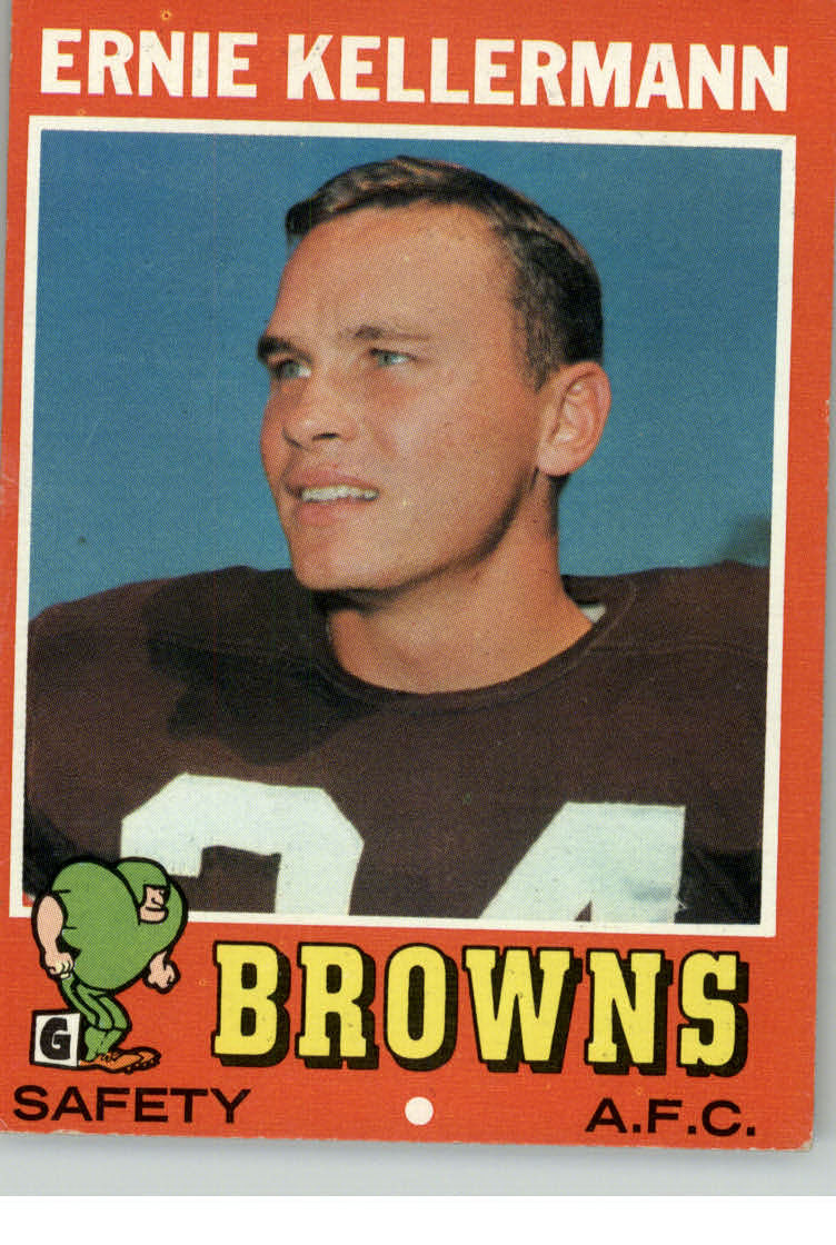 1971 Topps #7 Ernie Kellerman
