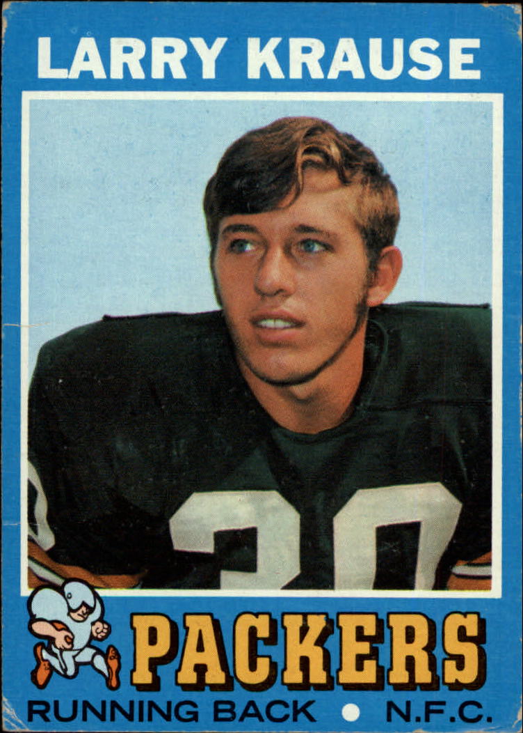 1971 Topps #12 Larry Krause RC