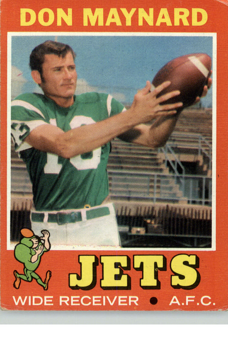 1971 Topps #19 Don Maynard
