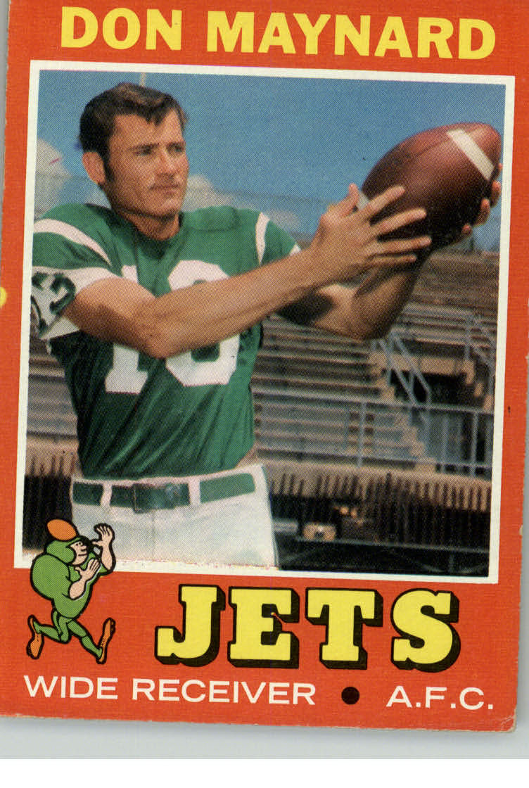 1971 Topps #19 Don Maynard