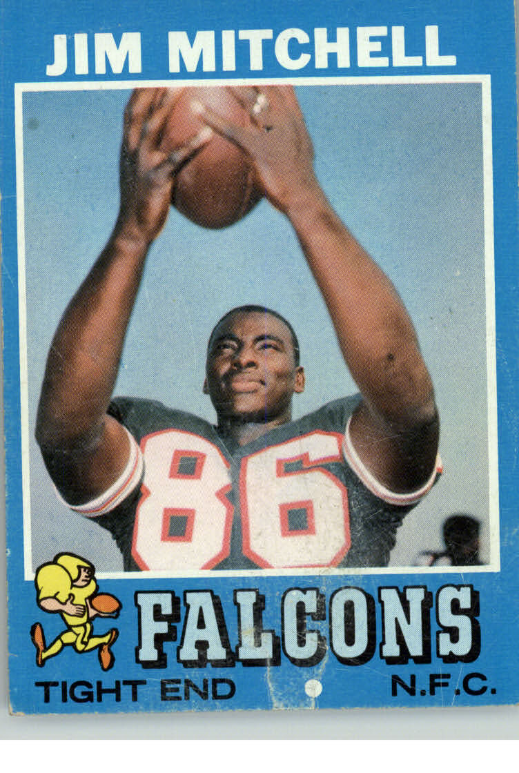 1971 Topps #84 Jim Mitchell TE RC